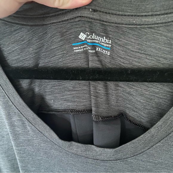 Columbia short sleeve tee dress gray/black size XXL - Picture 10 of 11